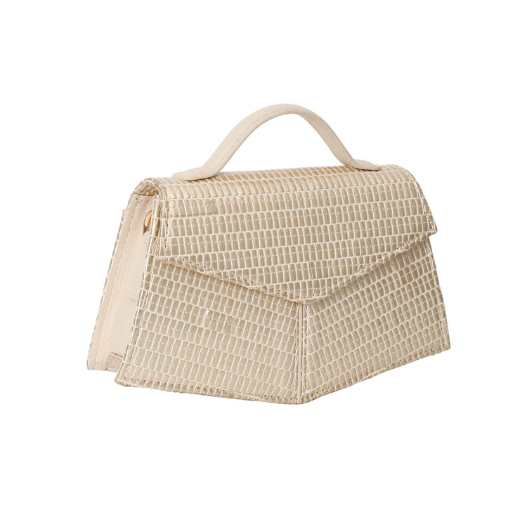 Handwoven Kendal, Gold/Ivory