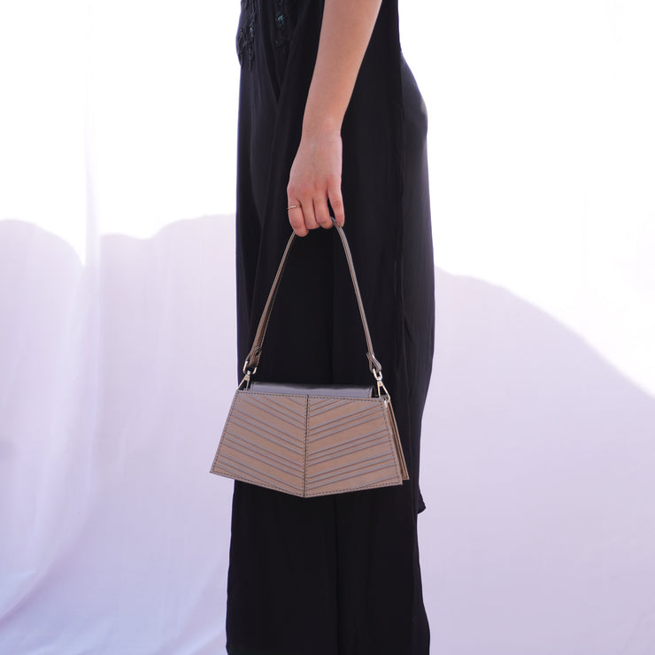 Eve Shoulder Bag, Gunmetal