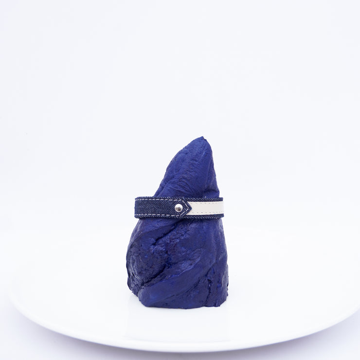 Connect Rakhi Band, Denim/Ivory