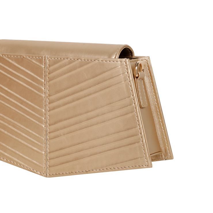 Eve Shoulder Bag, Gold