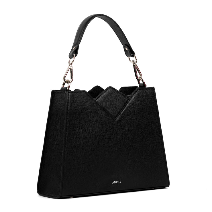 Olivia Top Handle Bag, Black