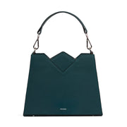 Olivia Top Handle Bag, Teal Front view