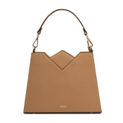 Olivia Top Handle Bag, Sand Front view